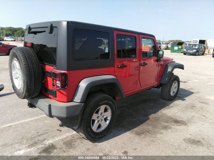 2014 JEEP WRANGLER UNLIMITED RUBICON - 1C4HJWFG0EL167309