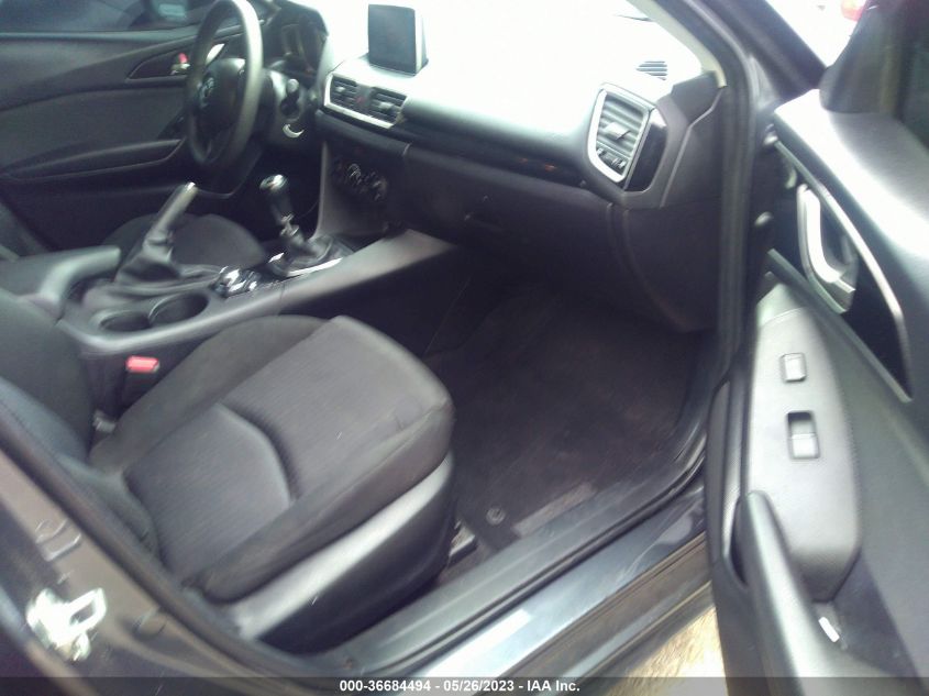 2015 MAZDA MAZDA3 I SPORT - 3MZBM1K76FM148024