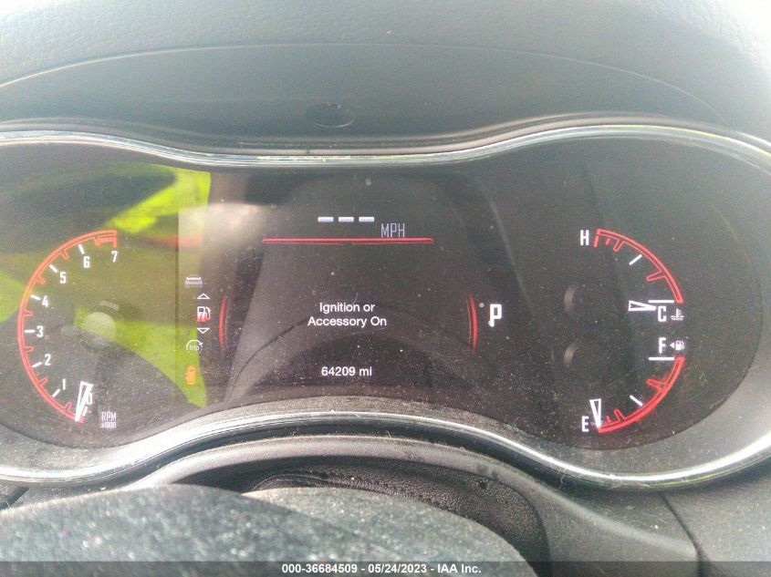 2017 DODGE DURANGO SXT - 1C4RDJAG5HC884038