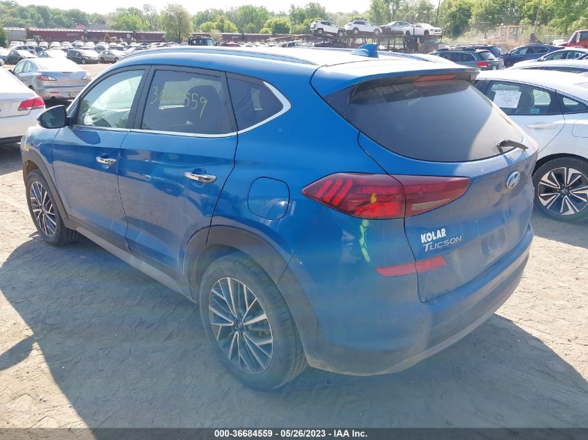 2021 HYUNDAI TUCSON LIMITED - KM8J3CAL6MU284007