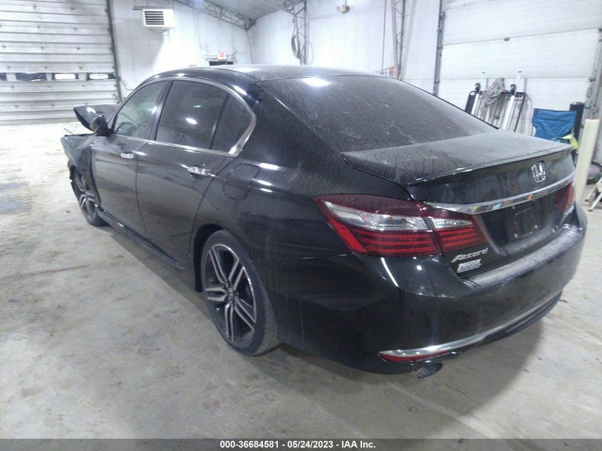 2016 HONDA ACCORD SEDAN SPORT - 1HGCR2F52GA200384