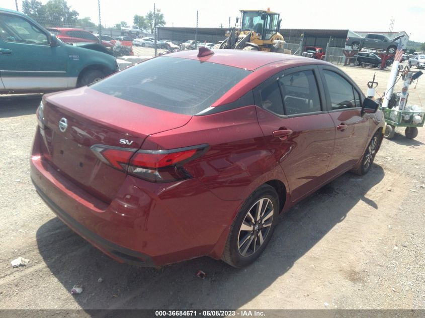 2021 NISSAN VERSA SV - 3N1CN8EV1ML923603