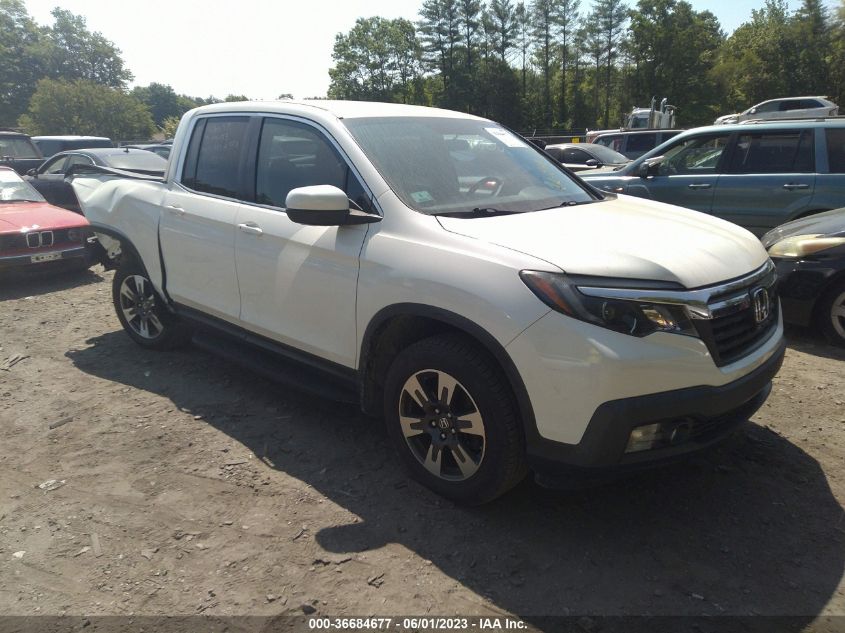 2017 HONDA RIDGELINE RTL - 5FPYK3F57HB020011