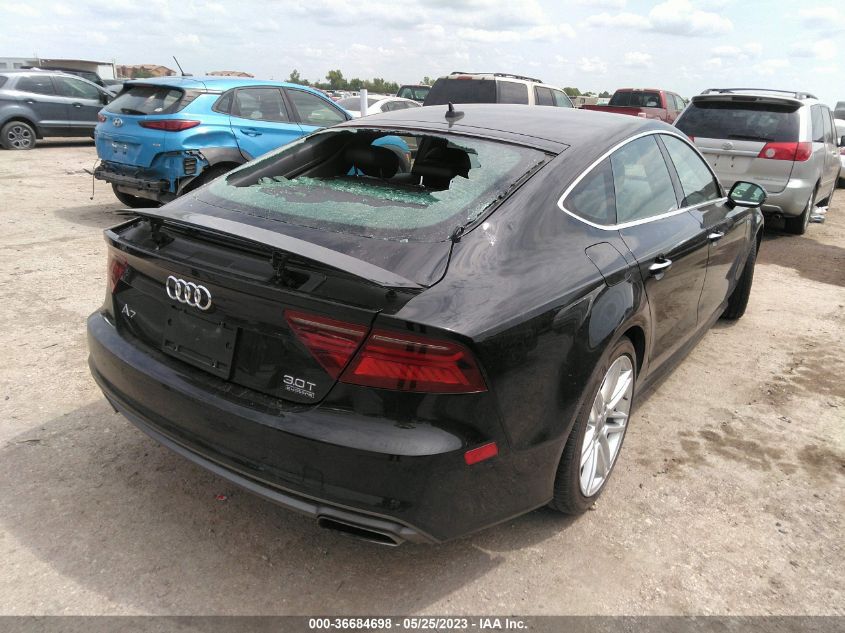 2016 AUDI A7 3.0 PREMIUM PLUS - WAUWGAFC8GN179945