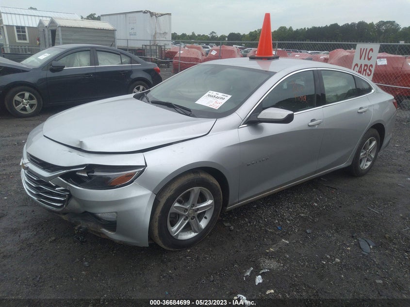 VIN 1G1ZC5ST8LF110257 2020 CHEVROLET MALIBU LS