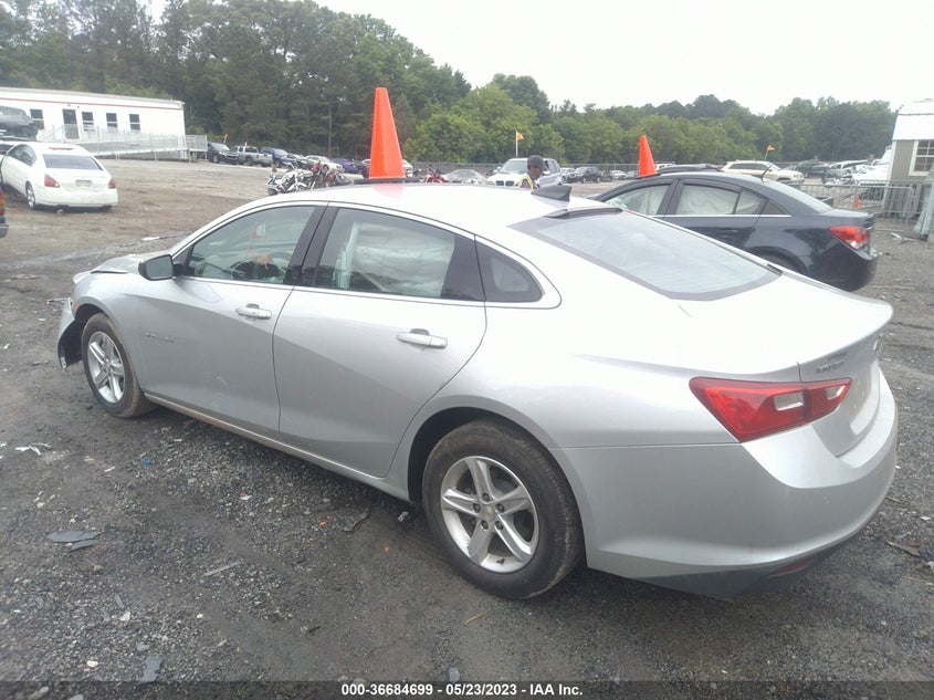 VIN 1G1ZC5ST8LF110257 2020 CHEVROLET MALIBU LS