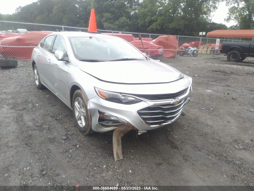 VIN 1G1ZC5ST8LF110257 2020 CHEVROLET MALIBU LS