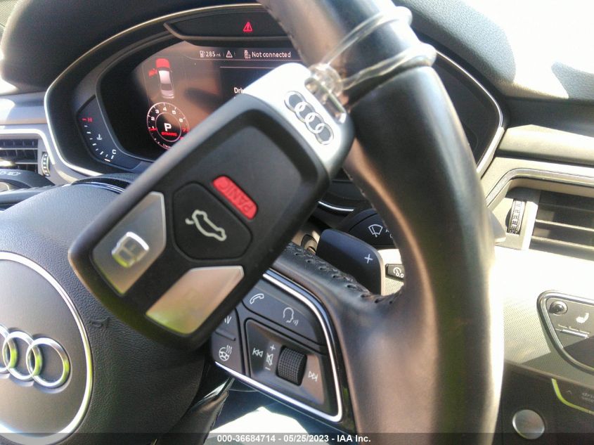 2018 AUDI A4 PREMIUM PLUS - WAUENAF40JA210033