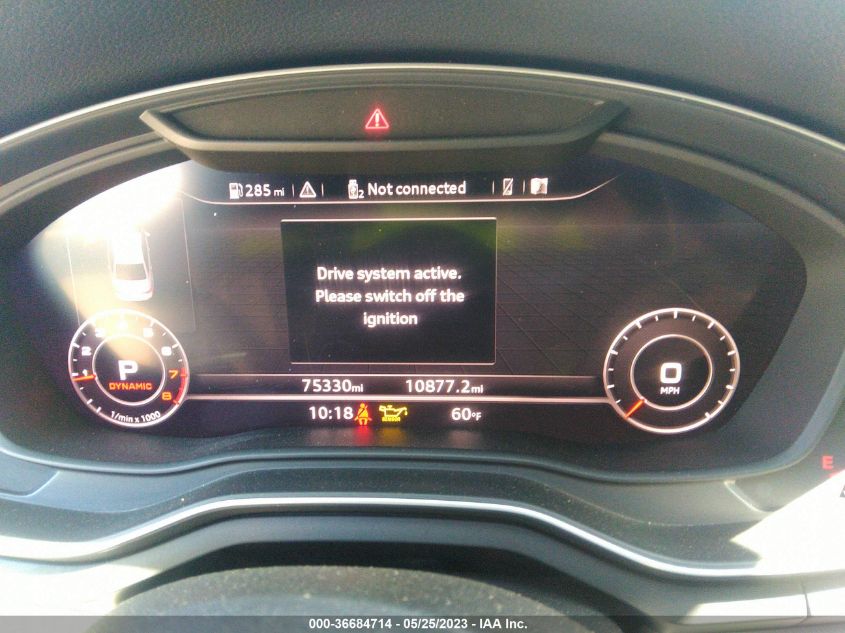 2018 AUDI A4 PREMIUM PLUS - WAUENAF40JA210033
