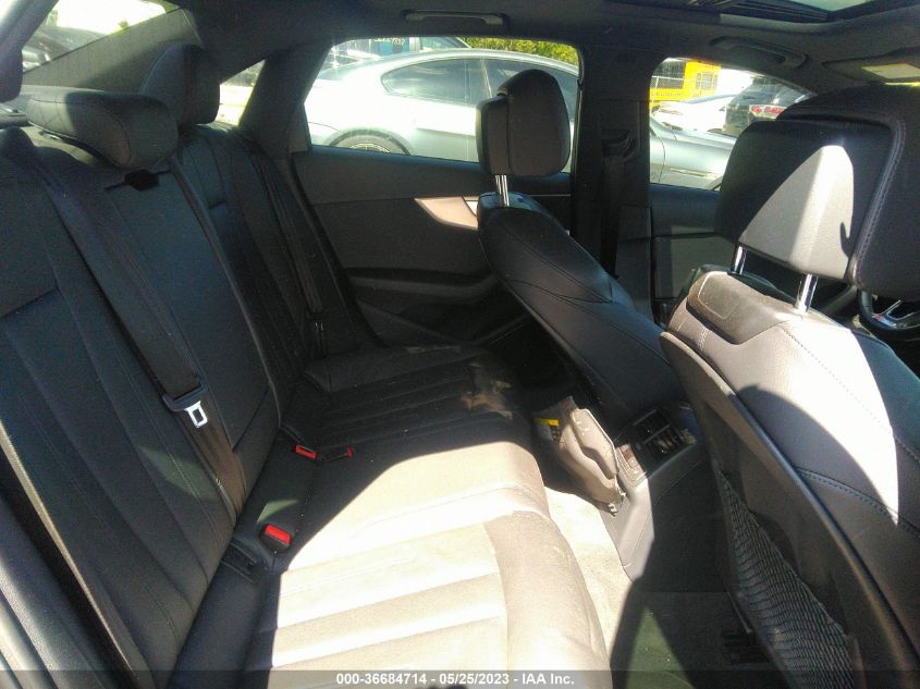 2018 AUDI A4 PREMIUM PLUS - WAUENAF40JA210033