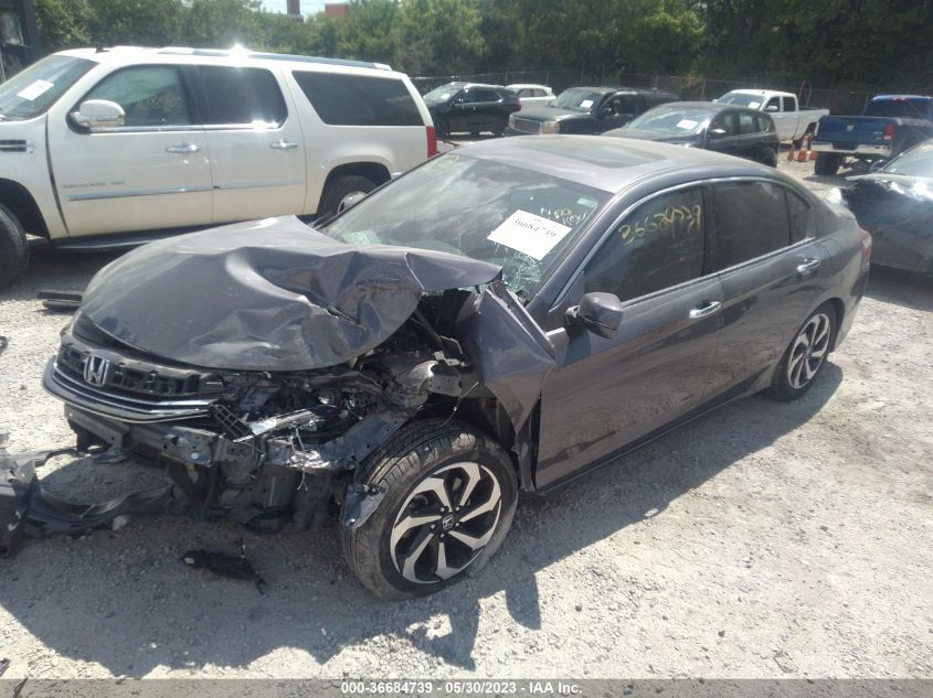 2017 HONDA ACCORD SEDAN EX-L V6 - 1HGCR3F80HA001190