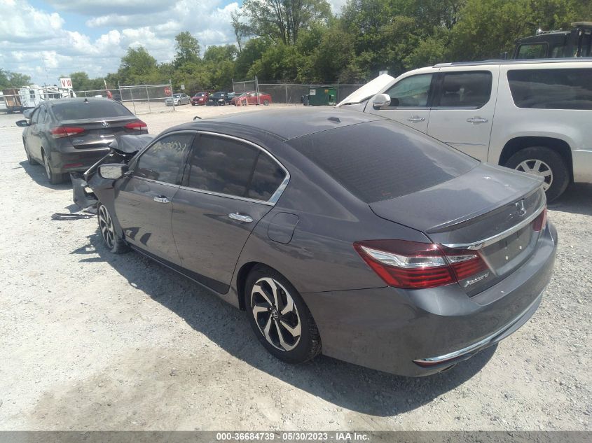 2017 HONDA ACCORD SEDAN EX-L V6 - 1HGCR3F80HA001190