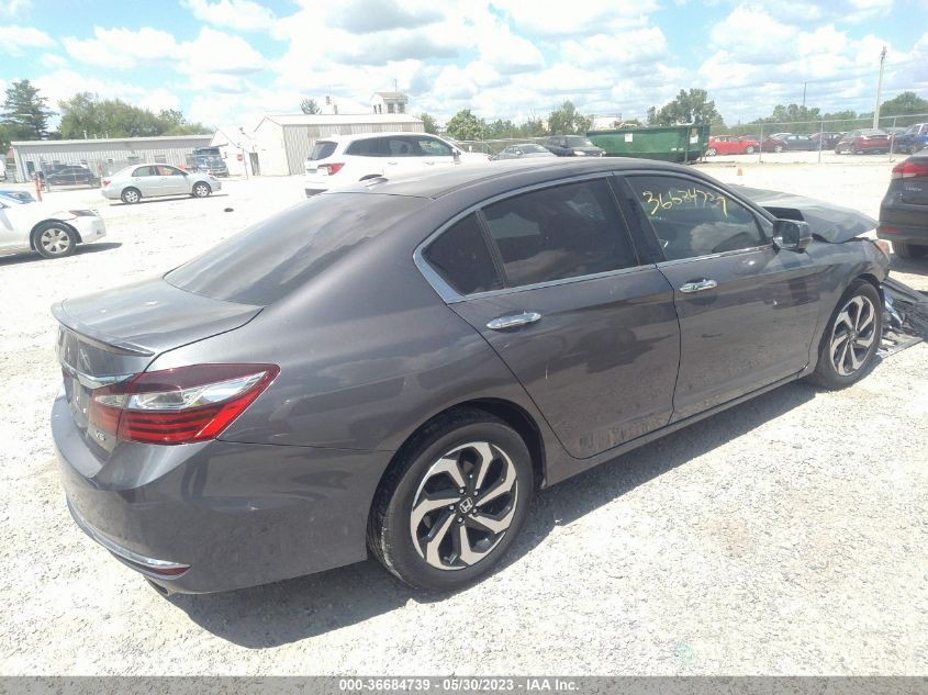 2017 HONDA ACCORD SEDAN EX-L V6 - 1HGCR3F80HA001190