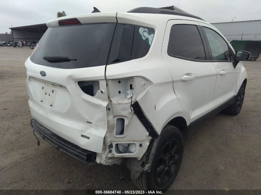2018 FORD ECOSPORT SE - MAJ3P1TE5JC185819