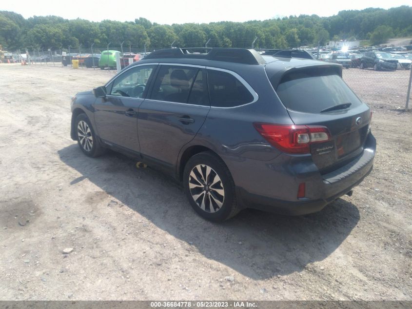 2016 SUBARU OUTBACK 3.6R LIMITED - 4S4BSENC1G3276744