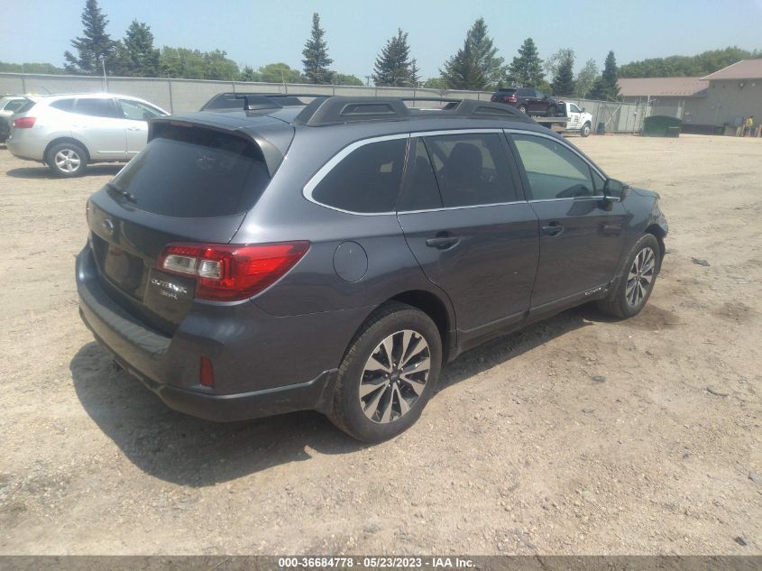 2016 SUBARU OUTBACK 3.6R LIMITED - 4S4BSENC1G3276744