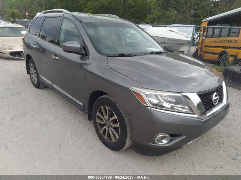 2015 NISSAN PATHFINDER SL - 5N1AR2MM3FC604244