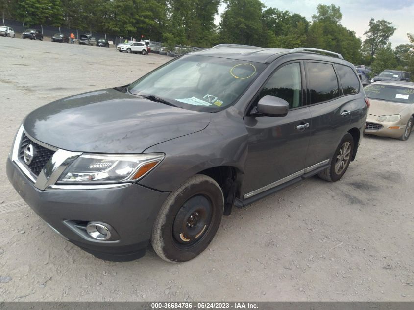 2015 NISSAN PATHFINDER SL - 5N1AR2MM3FC604244