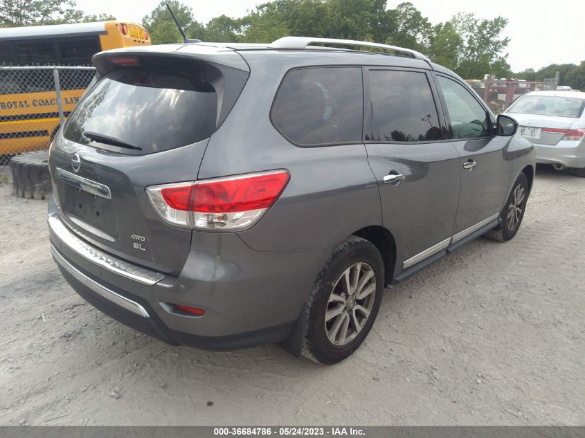 2015 NISSAN PATHFINDER SL - 5N1AR2MM3FC604244