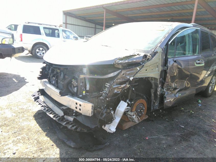 2021 TOYOTA SIENNA XLE - 5TDJRKEC6MS033628