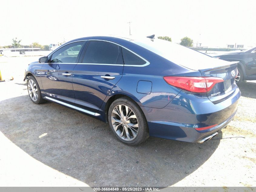 2015 HYUNDAI SONATA 2.0T LIMITED - 5NPE34AB6FH200218