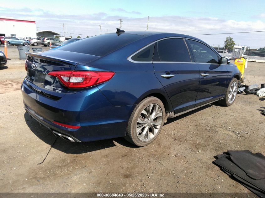 2015 HYUNDAI SONATA 2.0T LIMITED - 5NPE34AB6FH200218