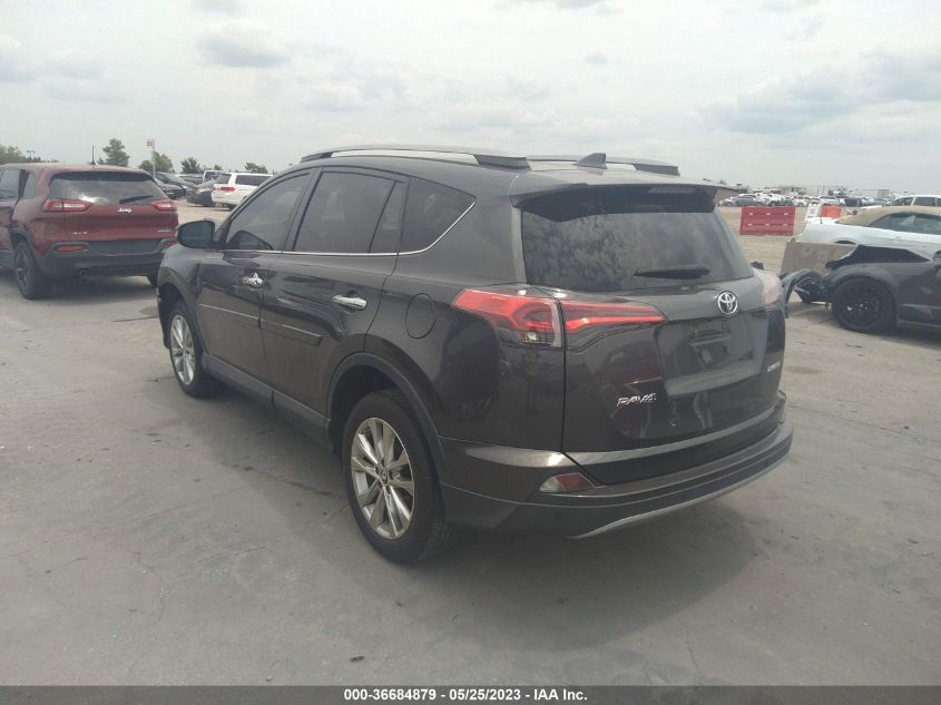 2018 TOYOTA RAV4 LIMITED/PLATINUM - 2T3YFREV2JW424724