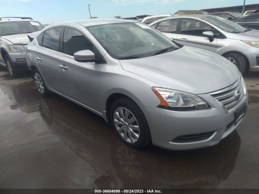 2013 NISSAN SENTRA S - 3N1AB7AP2DL797706