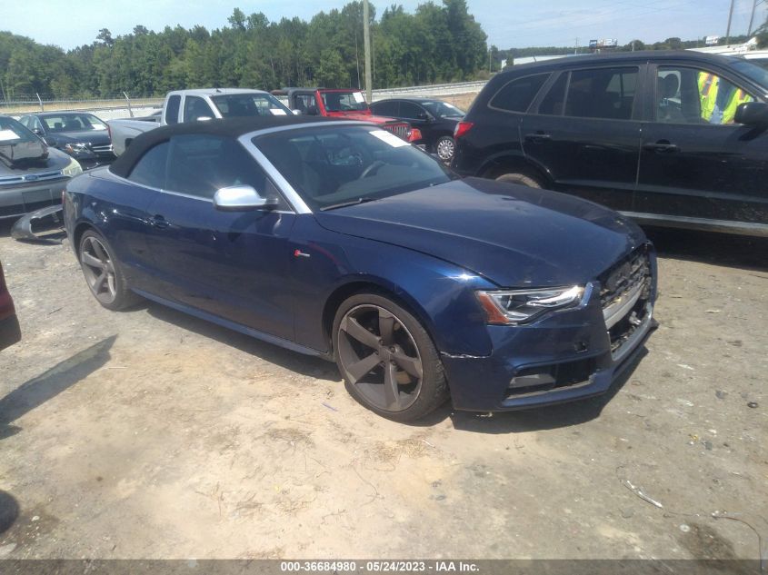 2014 AUDI S5 PREMIUM PLUS - WAUCGAFH0EN006450