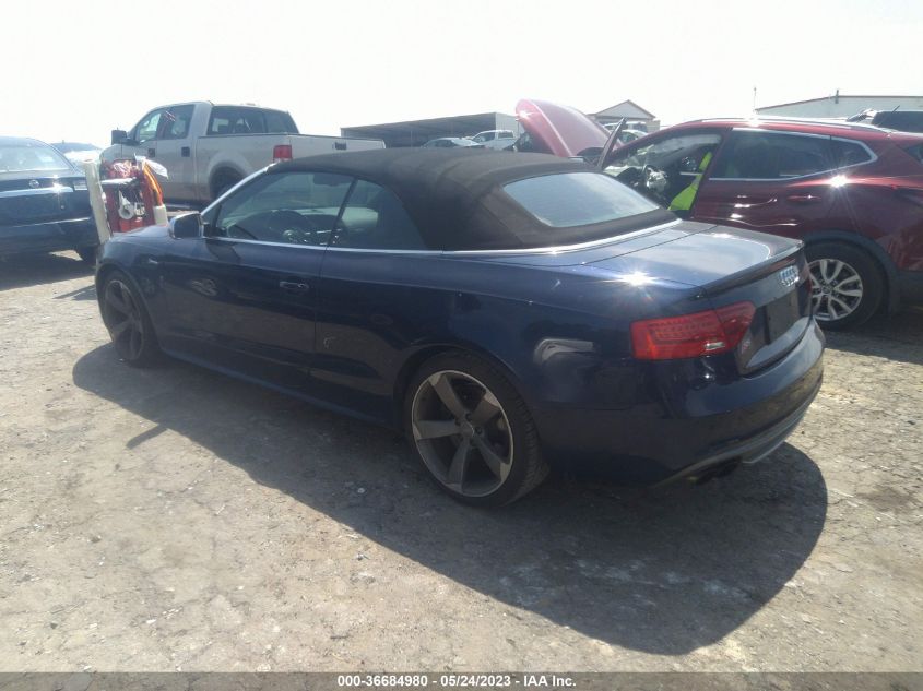 2014 AUDI S5 PREMIUM PLUS - WAUCGAFH0EN006450