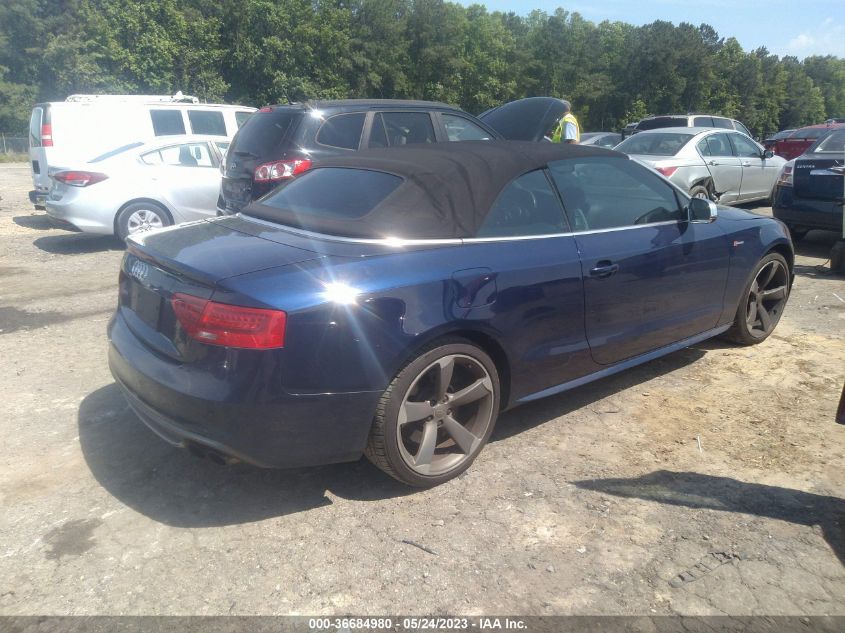 2014 AUDI S5 PREMIUM PLUS - WAUCGAFH0EN006450