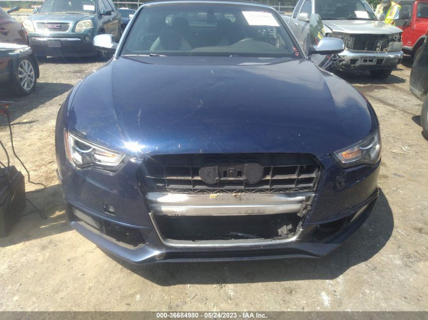 2014 AUDI S5 PREMIUM PLUS - WAUCGAFH0EN006450