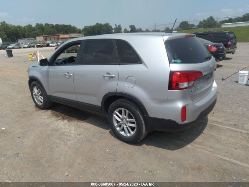 2014 KIA SORENTO LX - 5XYKT3A64EG521468