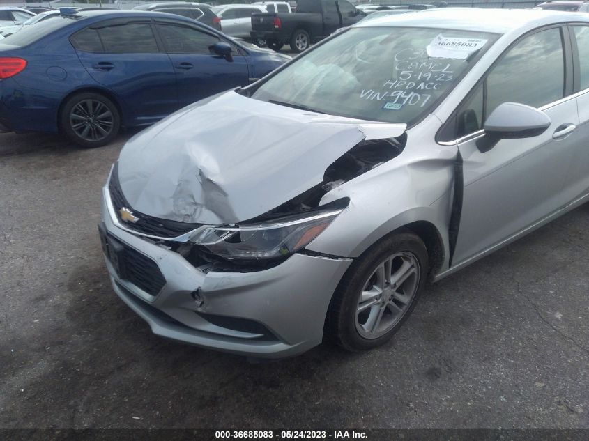 2017 CHEVROLET CRUZE LT - 1G1BE5SM2H7169407