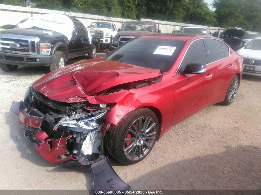 2019 INFINITI Q50 RED SPORT 400 - JN1FV7AP8KM760627