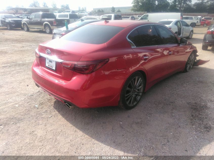 2019 INFINITI Q50 RED SPORT 400 - JN1FV7AP8KM760627