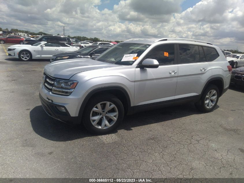 2018 VOLKSWAGEN ATLAS 3.6L V6 SE - 1V2CR2CA6JC568562
