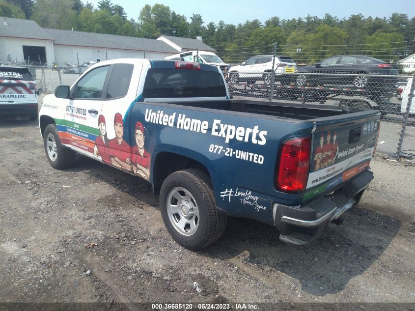 2021 CHEVROLET COLORADO 4WD WORK TRUCK - 1GCHTBEN3M1292608
