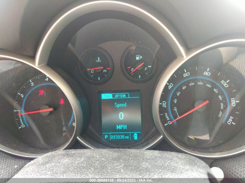 2015 CHEVROLET CRUZE LT - 1G1PC5SB2F7173660