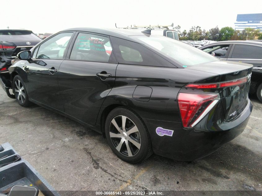 2019 TOYOTA MIRAI JTDBVRBD5KA005805