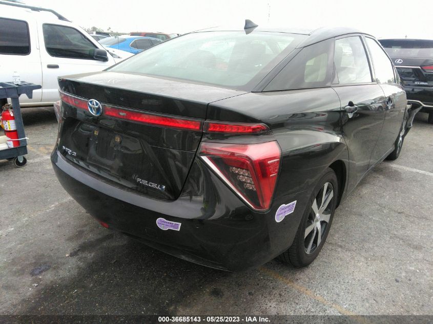 2019 TOYOTA MIRAI JTDBVRBD5KA005805