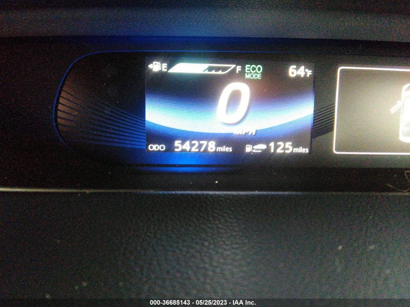 2019 TOYOTA MIRAI JTDBVRBD5KA005805