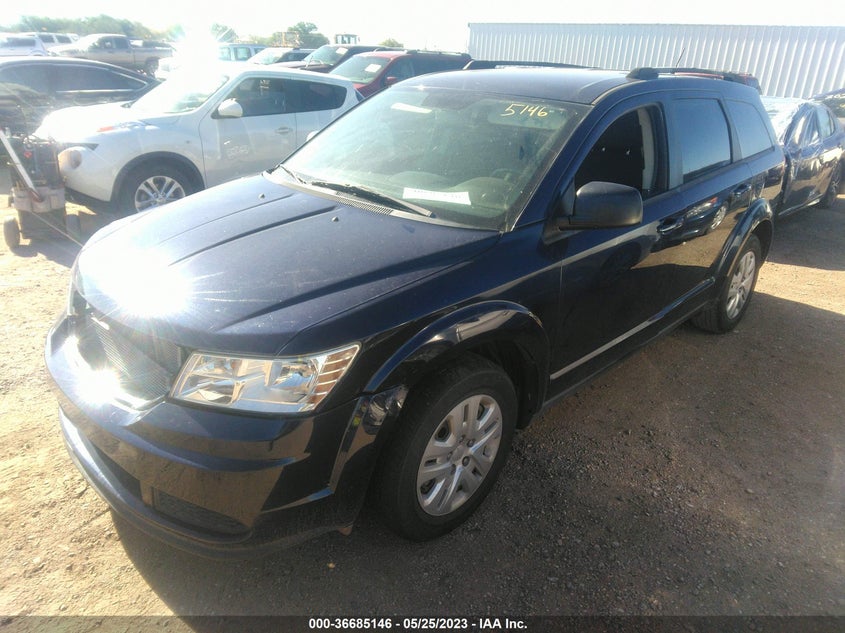 VIN 3C4PDCABXHT670271 2017 DODGE JOURNEY SE