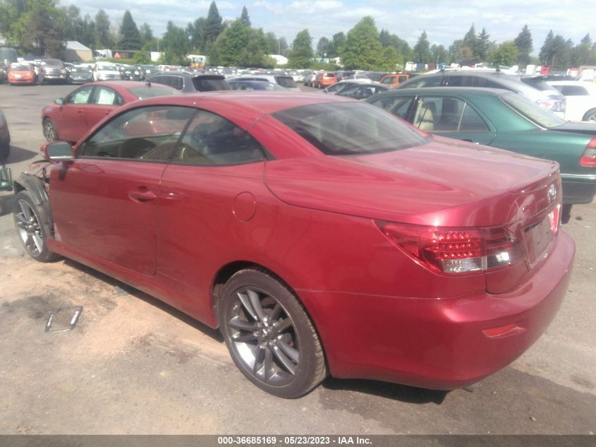 2013 LEXUS IS 250C JTHFF2C29D2528551