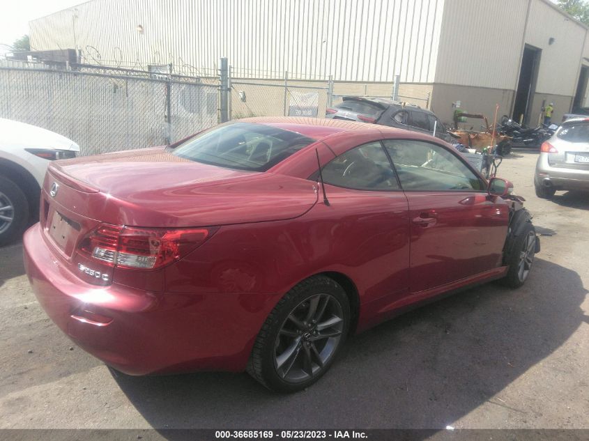 2013 LEXUS IS 250C JTHFF2C29D2528551