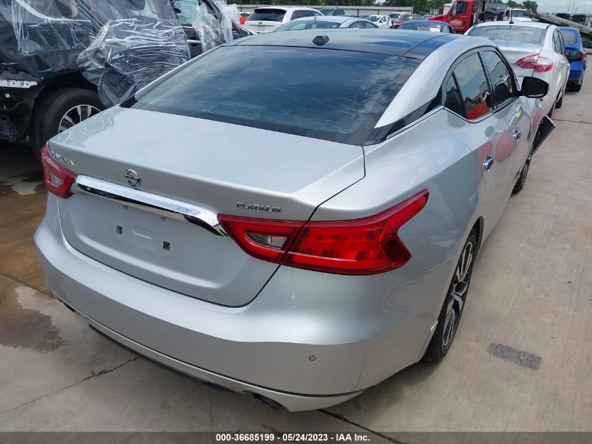 2016 NISSAN MAXIMA 3.5 PLATINUM - 1N4AA6AP1GC426178