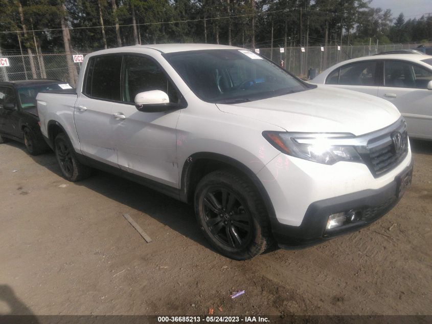 2020 HONDA RIDGELINE SPORT - 5FPYK3F10LB028179