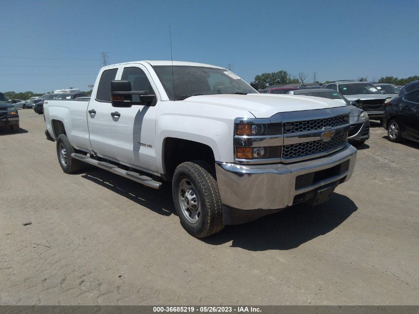 2019 CHEVROLET SILVERADO 2500HD WORK TRUCK - 2GC2KREG8K1150314