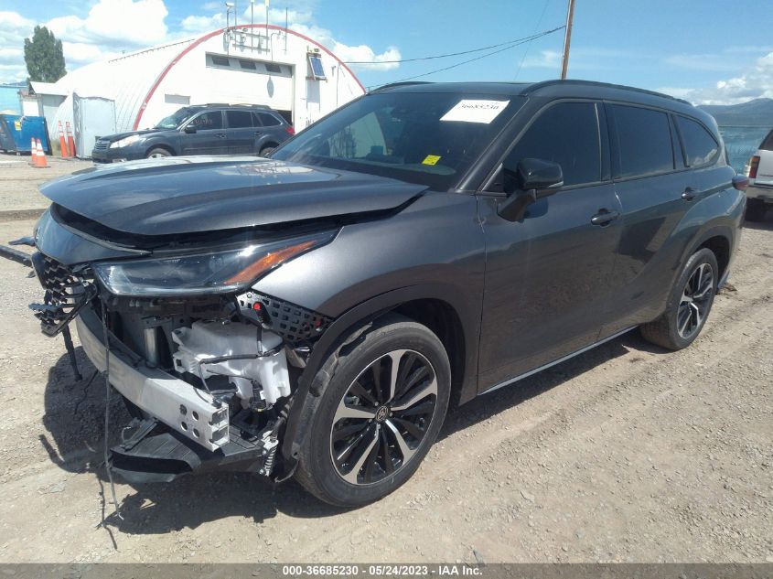 2021 TOYOTA HIGHLANDER XSE - 5TDJZRBH4MS142484