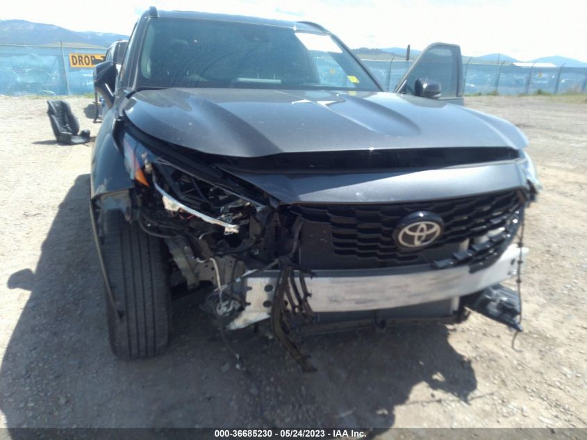 2021 TOYOTA HIGHLANDER XSE - 5TDJZRBH4MS142484
